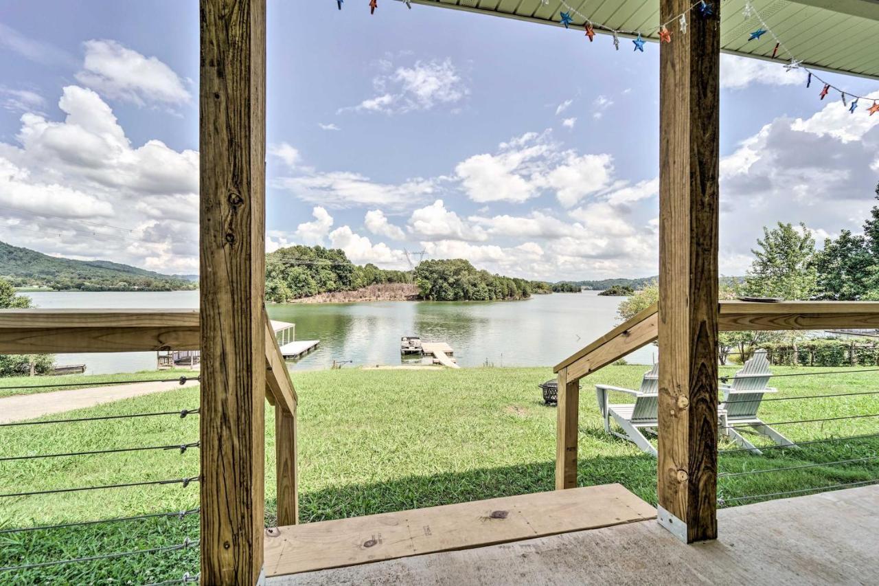 Cherokee Lake Home With Private Dock And Patio! Bean Station Luaran gambar