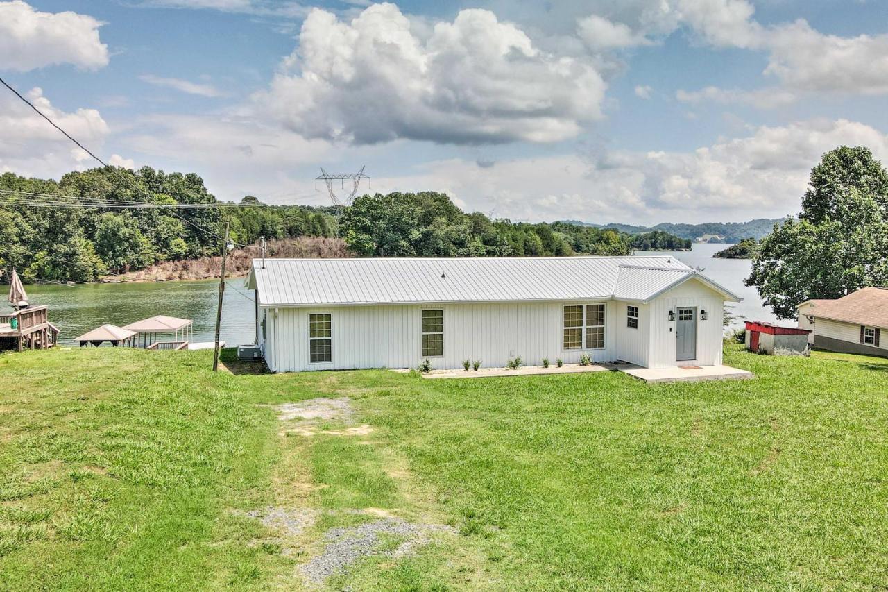 Cherokee Lake Home With Private Dock And Patio! Bean Station Luaran gambar